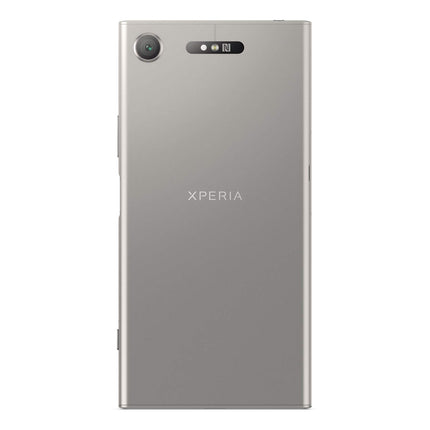 Sony Xperia XZ1 nutitelefon (13,2 cm (5,2 tolli) Triluminos ekraan, 19MP kaamera, 64 GB salvestusruum, Android) hõbedane - saksa versioon