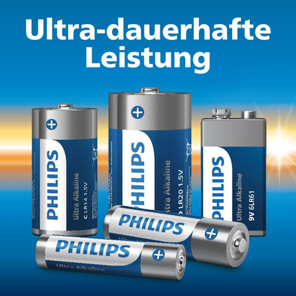 Philips Ultra AA/AAA leelispatareide kombopakk – taskukohane ja mitmekülgne, 96 tükki