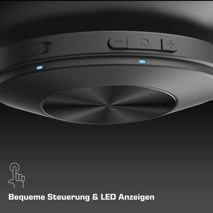 DOCKIN D Pure NC juhtmevabad Bluetooth-kõrvaklapid, aktiivse mürasummutusega ANC-kõrvaklapid, 42 tundi aku tööiga, aptX HD, Bluetooth 5.1 kõrvaklapid, madal latentsusaeg, kokkupandav Bluetooth-peakomplekt, AUX