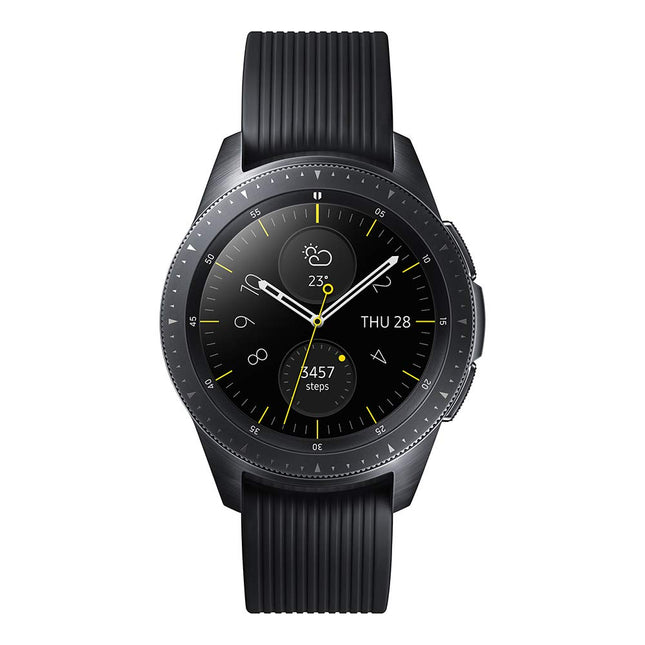Samsung Galaxy Watch 42mm - südaöömust (renoveeritud)
