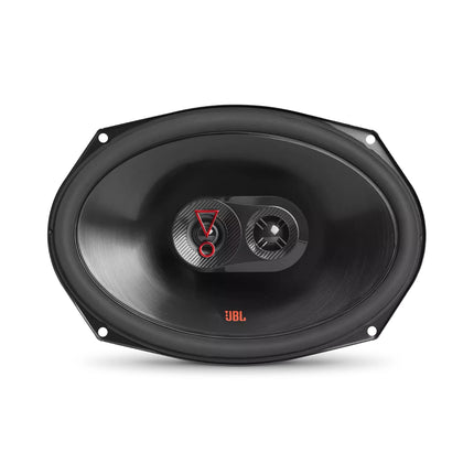 JBL Stage3 9637F 3-Way Car Speaker Set by Harman Kardon without Grille - 375 Watt Oval Car Speaker Boxes - 6" x 9" (152 mm x 230 mm)