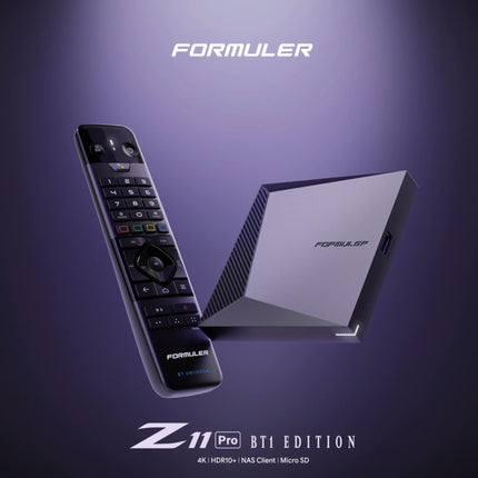Formuler Z11 PRO 4K BT1 Edition Android 11 OTT meediapleier, 4K UHD HDR10+ nutikas OTT IP meedia voogedastusboks WiFi-ga, BT kaugjuhtimispult, Widevine L1 tugi, MYTVOnline3 rakendus, HTS e-com HDMI-kaabel