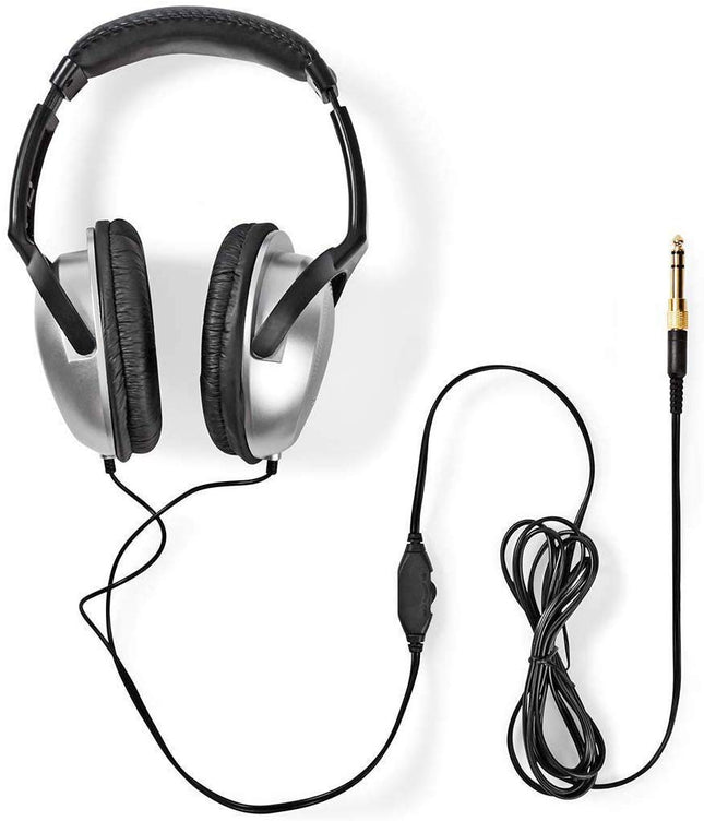TronicXL TV kõrvaklapid kõrvaklapid peavõruga stereo 6m pikkused kaabeltelevisiooni televisioon, mis ühildub Sony, LG, Panasonic, Grundig, Samsung, Philips, Toshiba, Hisense, Medion kronsteiniga seenioride abistamiseks mõeldud televiisor