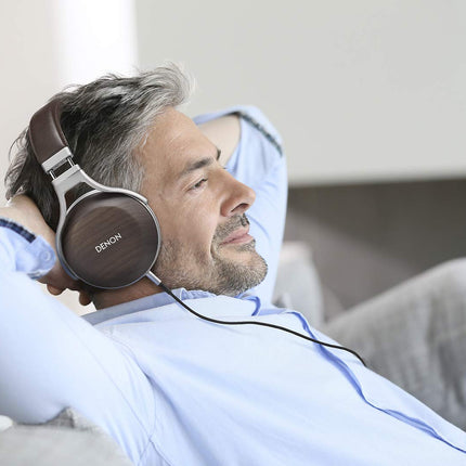 Denon AHD5200EM Premium kõrvaklapid, sebrapuu värvi
