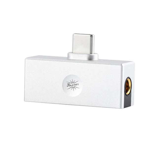 LINSOUL Kiwi Ears Allegro Mini kaasaskantav kõrvasisese DAC-i võimendi, USB C - 3,5/4,4 mm väljund, kohandatud kiibiga, kõrge eraldusvõimega 32bit/384kHz, HiFi kõrvaklapivõimendi telefonile/arvutile