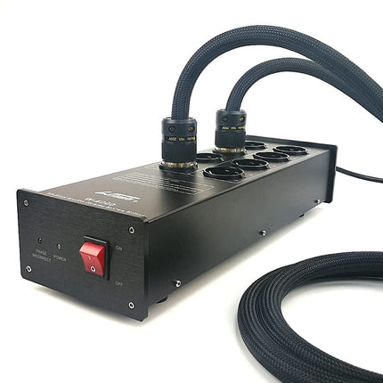 Audiofiilidele mõeldud toitekaabel WAudio 10AWG - EL-i standardile vastav Hi-Fi toitekaabel Schuko ja IEC pistikuga (1,5 m)