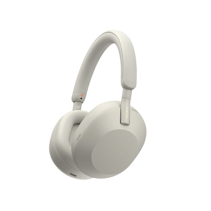 Sony WH-1000XM5 juhtmevabad Bluetooth-mürasummutavad kõrvaklapid (30-tunnine aku, puutetundlik andur, rakendus Headphones Connect, kiire laadimine, Amazon Alexa jaoks optimeeritud, mikrofoniga peakomplekt) hõbedased