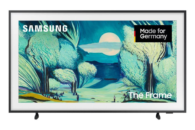 SAMSUNG The Frame LS03F 4K QLED 50-tolline (125 cm) UHD-teler, moodne raamidisain, NQ4 AI Gen2 protsessor, kunstirežiim, kunstipärane pildikvaliteet, One Connect kaabel, Samsung Vision AI nutiteler (2025)