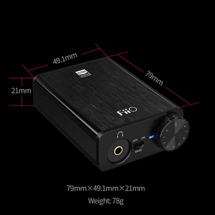 FiiO E10K Type-C USB DAC Digital Analog Converter and Headphone Amplifier