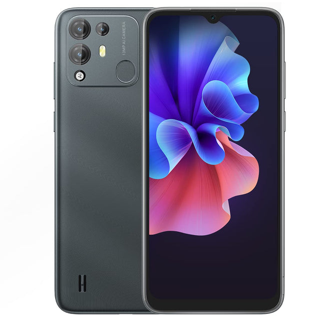 Blackview A55 PRO 4G Mobile Phone without Contract, Helio P22 Octa-Core 4GB+64GB, 5MP+13MP Camera, 6.53'' HD+ IPS, 4780mAh Battery, Android 11 DUAL SIM Smartphone GPS, Face Unlock Fingerprint Black