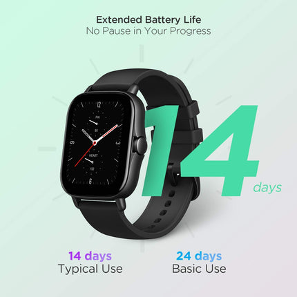 Amazfit Smartwatch GTS 2E Black (ZEG-SMW-0081)