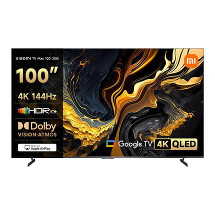 Xiaomi TV MAX 100 2025, Google TV, 100 tolli, QLED, 144Hz, nutiteler, Dolby Vision