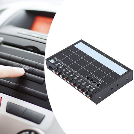 b0chrd25jg, 12 V auto paralleellülitusega ekvalaiser, 7-ribaline ekvalaiser, HiFi ekvalaiser, sõiduki ekvalaiser, 1-osaline auto- või stereo ekvalaiser 7-ribalise ekvalaiseriga