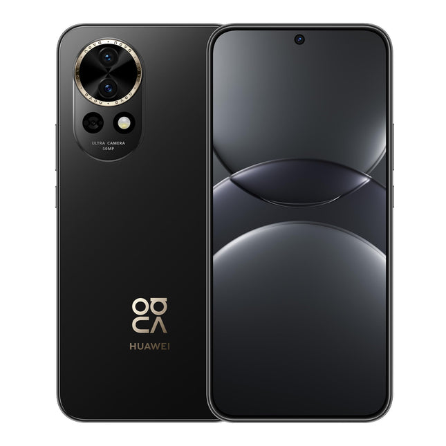 HUAWEI nova 13, nutitelefon, 12 GB + 256 GB, 6,7-tolline OLED-ekraan lamedate servadega, 60 MP ülilainurk-portree-esikaamera, tehisintellektiga Best Expression, 100W Supercharge, 5000 mAh aku, must