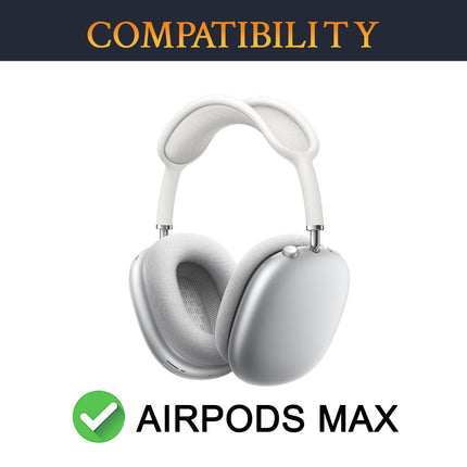 SOULWIT AirPods Max kõrvaklappide vahetuskõrvapadjad, vastupidava võrkkangaga vahetuskõrvapadjad, pehmem vaht