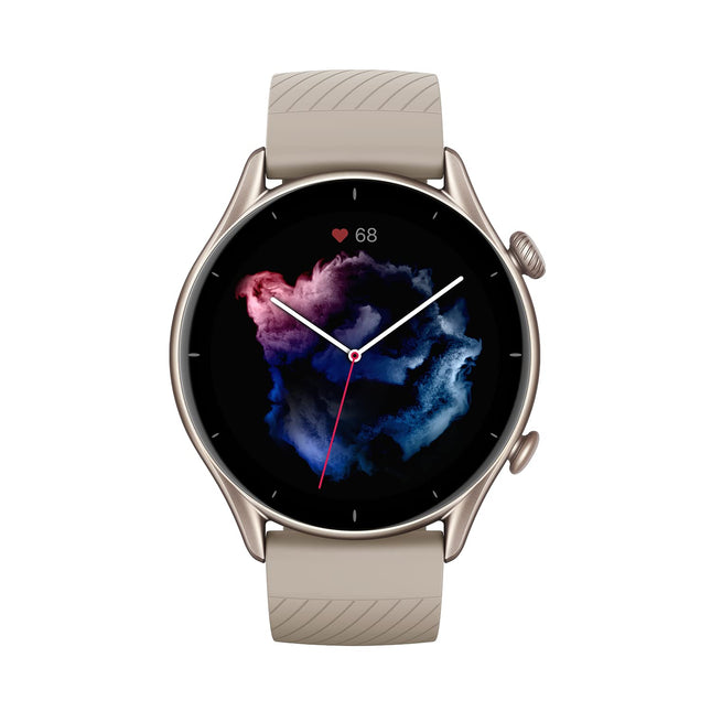 Amazfit Smartwatch GTR 3 46mm with health monitoring, SpO2, sleep, stress, cycle monitoring, sports watch GPS sports watch with 150+ sports modes, 21-day battery, Alexa for men and women