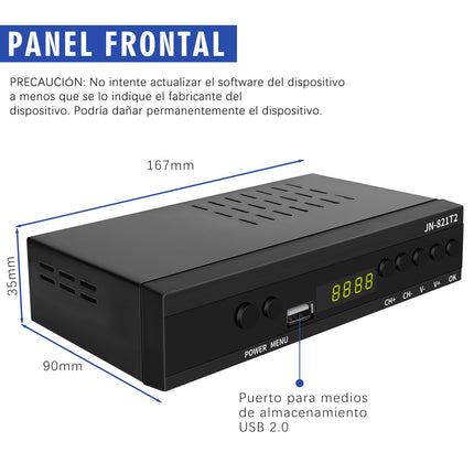 DVB-T HD dekooder, DVB-T T2 H.265 HEVC Full HD PVR, USB, HDMI, SCART, maapealse digitaaltelevisiooni tuuner, maapealne dekooder, digitaalne HD vastuvõtja, Full HD 1080p