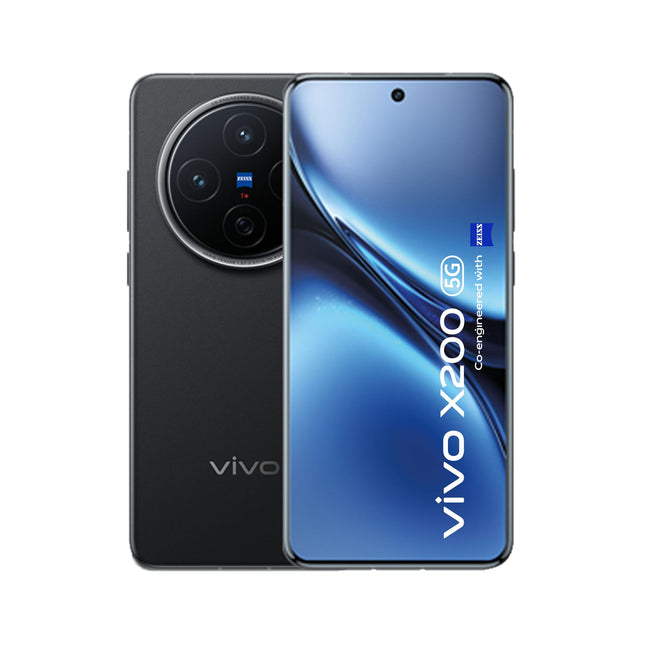 VIVO X200 5G nutitelefon, 12 GB muutmälu + 256 GB ROM, 6,67-tolline AMOLED ZEISS Master värviekraan, 120 Hz, 50 MP ZEISS põhikaamera, 50 MP ZEISS APO telekaamera, 5220 mAh aku, IP68 telefon, 3-aastane tootjagarantii