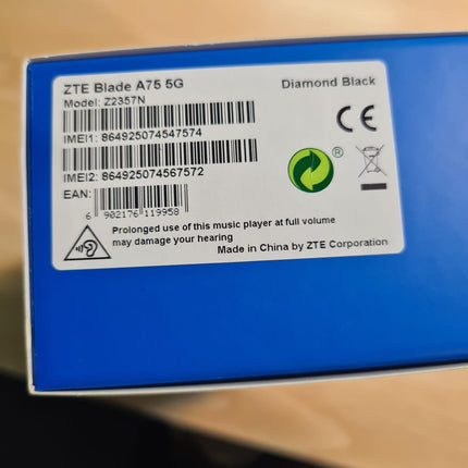 ZTE Blade A75 5G 8GB 128GB teemantmust