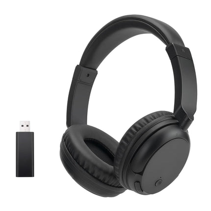 Bluetooth-juhtmevabad kõrvaklapid USB-saatjaga, Bluetooth 5.3 kõrvaklapid, juhtmevabad teleri peakomplektid, sissetõmmatav peavõru, ülikerged kõrvaklapid, juhtmevabad kõrvaklapid eakatele ja täiskasvanutele, heli viivituseta