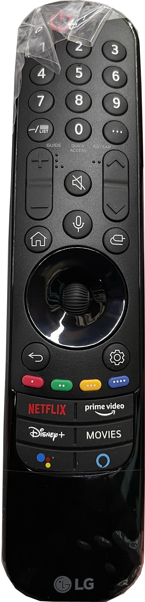 Magic Control LG MR21GA Remote Control, LG Channels, Movies