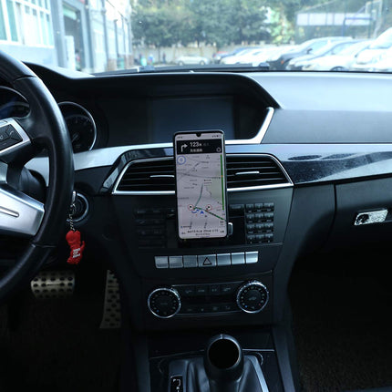 YIWANG alumiiniumisulamist mobiiltelefoni hoidik Benz C-klassi W204 2008-2013 autotarvikutele