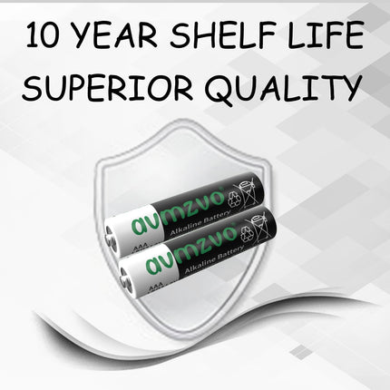 avmzvo AAA Alkaline Batteries, LR03 1.5V, long-lasting power, powerful, 200 pieces, can be used for toys, alarm clocks and other electronic devices【10-year warranty】