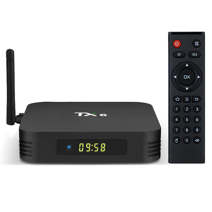 Retoo Android TV Box TX6 puldiga | Meedia voogedastusklient | 4 GB RAM, 32 GB ROM | HDMI, Miracast, HDR, neljatuumaline AllWinner H6, 2,4 GHz WiFi, Ethernet, USB 3.0, nutikas MALI-T720 graafikakaart
