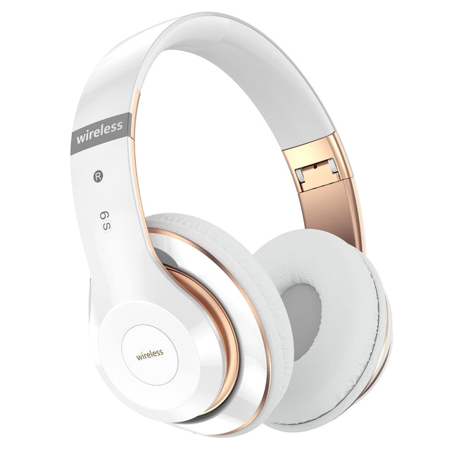 Lankey Sound juhtmevabad Bluetooth-kõrvaklapid - 6 ekvalaiseri režiimi. Juhtmevabad kõrvaklapid, 65 tundi mänguaega. Kokkupandavad kerged kõrvaklapid sisseehitatud HD-mikrofoniga, FM, SD/TF arvuti/kodu jaoks.