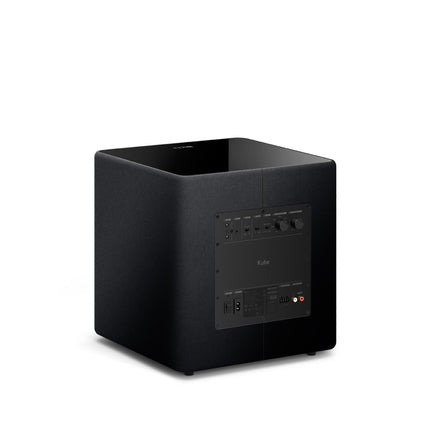 KEF Kube 10 MIE Subwoofer, Black | 300 W RMS Class D Amplifier | 25 cm Bass Driver | iBX Intelligent Bass Extension | RCA Jack | Music | Home Theater | Gaming