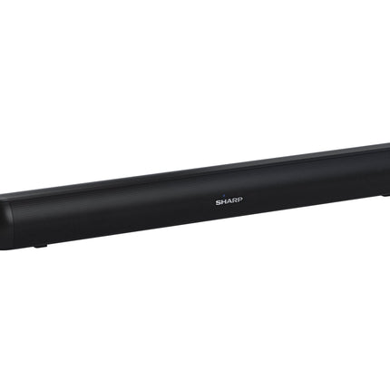 SHARP HTSB107 2.0 heliriba 90W (USB, Bluetooth, HDMI, optiline, AUX-sisend (3,5 mm), laius: 65 cm), must