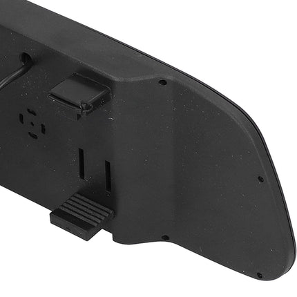 Tahavaatepeegli monitor, Akozon 5-tolline auto tahavaatepeegli ekraan, DC12‑24V peegliga armatuurlaud koos tahavaatekaameraga, LCD TFT parkimisabi ekraan, Full HD autopeegli armatuurlaud, 2 sisendkanalit, universaalne