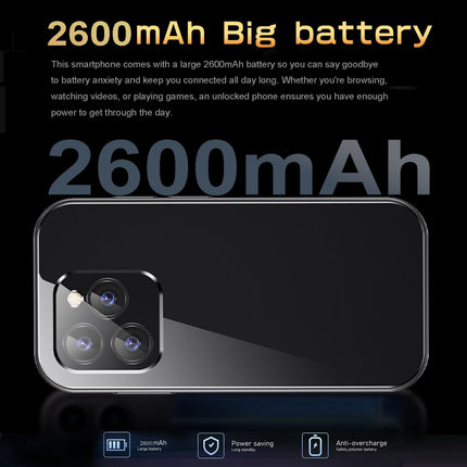 Hipipoo mininutitelefon, 4G väiketelefon 3,0 tolli, kaks SIM-kaarti, 2600mAh aku, 2MP+5MP topeltkaamerad, lastetelefon näotuvastusfunktsiooniga, täiskasvanute varutelefon
