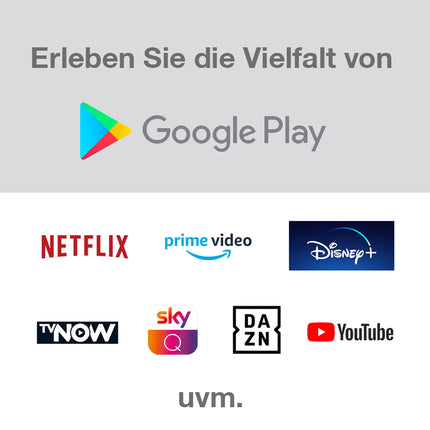 Telefunken Android TV 43-tolline televiisor (4K UHD nutiteler, HDR Dolby Vision, kolmekordne tuuner, Dolby Atmos) XU43AN751S