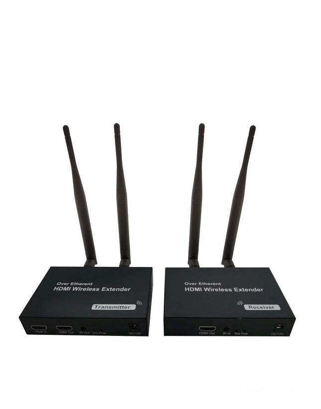 HDMI juhtmevaba saatja ja vastuvõtja täielik juhtmevaba pikenduskomplekt, silmusväljund, 200 m / 656 jalga digiboksi, sülearvuti, kaamera, arvuti, YouTube'i, PS4/5 ja teleri, projektori, peegelkaamera ühendamiseks ja kasutamiseks.