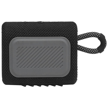 JBL GO 3 Small Bluetooth Speaker in Black – Waterproof, portable speaker for on the go – Up to 5 hours of playback time on a single charge. (Pack of 1)
