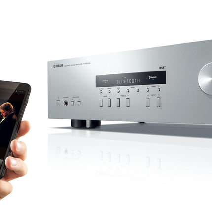 Yamaha RS-202D stereo DAB-vastuvõtja, hõbedane