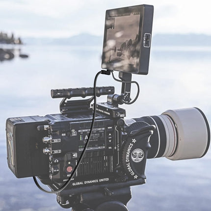 Alvin's Cables Power Tap D-Tap - 2.1 DC 12V täisnurga kaabel Blackmagic Design Video Assist, Atomos Shogun, SmallHD 702 monitori jaoks 1,5 m | 4,92 jalga
