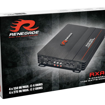 Renegade RXA1100 - 4-kanaliline võimendi