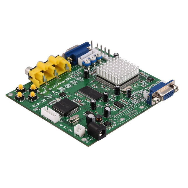 Mänguvideo väljundmuunduri kaart CGA/EGA/YUV/RGB VGA mänguvideo muunduri adapterplaat CRT LCD PDP jaoks, muundurplaat toetab igat tüüpi VGA-sid
