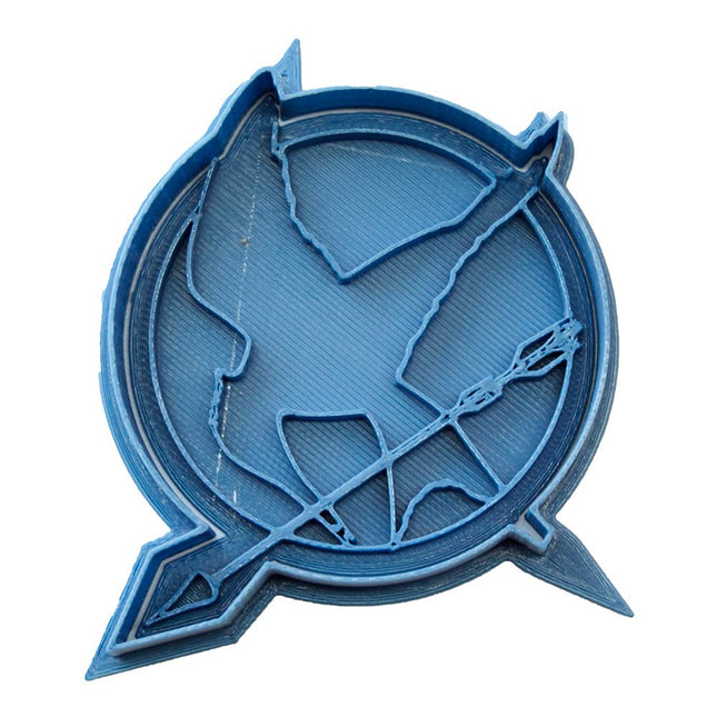 Cuticuticuter Näljamängud Mockingjay küpsisevorm, sinine, 8 x 7 x 1,5 cm