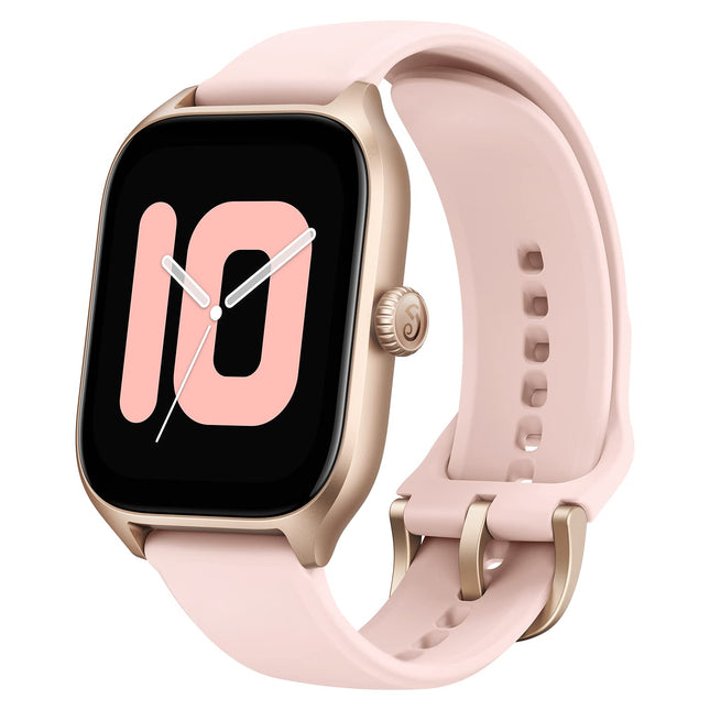 Amazfit GTS 4 43mm Smartwatch with 1.75” AMOLED Display, 150 Sports Modes, Customizable Sleep Plans, Alexa, GPS, Fitness Watch with Intelligent Recognition of Strength Training Exercises for Men and Women