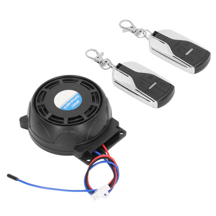 Headerbs Motorcycle Alarm System, Motorcycle Security Alarm System, Anti-theft Device, 2 Remote Controls, 12 V, Waterproof, Universal for Motorcycles
