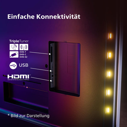 Philipsi nutiteler | 75PUS7608/12 | 189 cm (75 tolli) 4K UHD LED-teler | 60 Hz | HDR | Dolby Vision