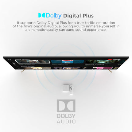 Google TV (4K) häälotsinguga, ühildub Google Chromecasti ja Dolby Audioga. Android 11.0 teleriboks. 2 GB muutmälu ja 32 GB ROM. Bluetooth 5.0 nutiboks.
