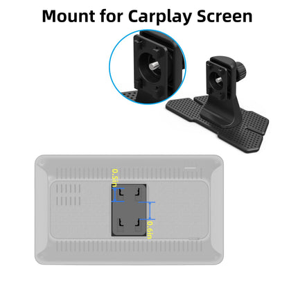 Epronic asendus Carplay kinnitus kaasaskantavale Carplay ekraanikinnitusele autole, mis ühildub 7"/9"/10.26 Carplay ekraani armatuurlauale kleepuva alusega