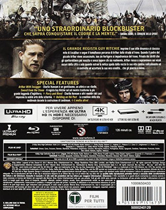 King Arthur - Il Potere Della Spada (4K Ultra HD+Blu-Ray) (1 Blu-ray)