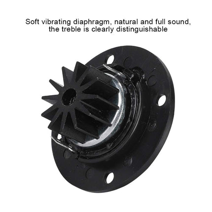 2 tk 30W 6Ω Silkon Film Dome tweeter tweeter HiFi kõlar stereokõlar (must)