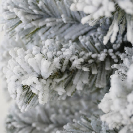 Christmas tree snow can 60 cm Strong and realistic foliage made of PVC, jute base for Christmas tree, small Christmas tree, ready