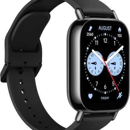 Xiaomi Redmi Watch 5 Lite - 1,96-tolline AMOLED-ekraan, üle 150 treeningrežiimi, pulsimõõtja, Bluetooth-kõned, mürasummutus, täiustatud tervisemonitooring, 18-päevane aku tööiga (must)